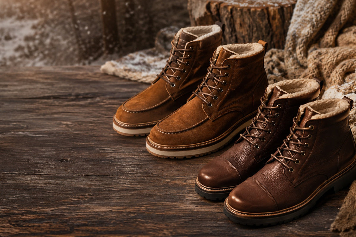 Bottines et chaussures hiver homme IVAREE, visuel hero premium