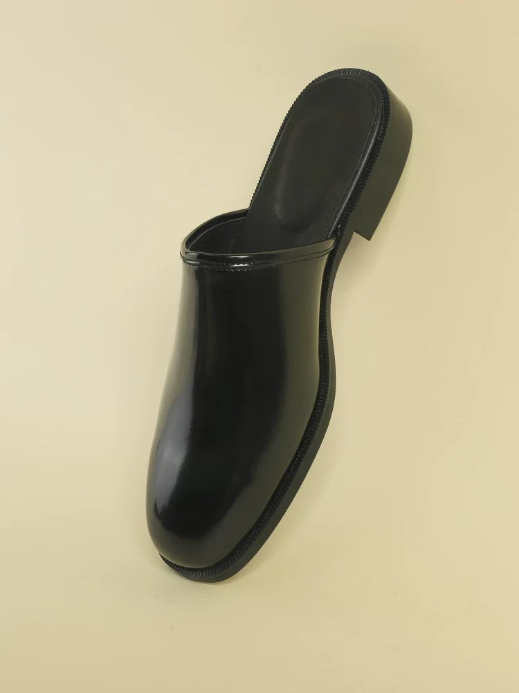 Mules cuir – vue 4