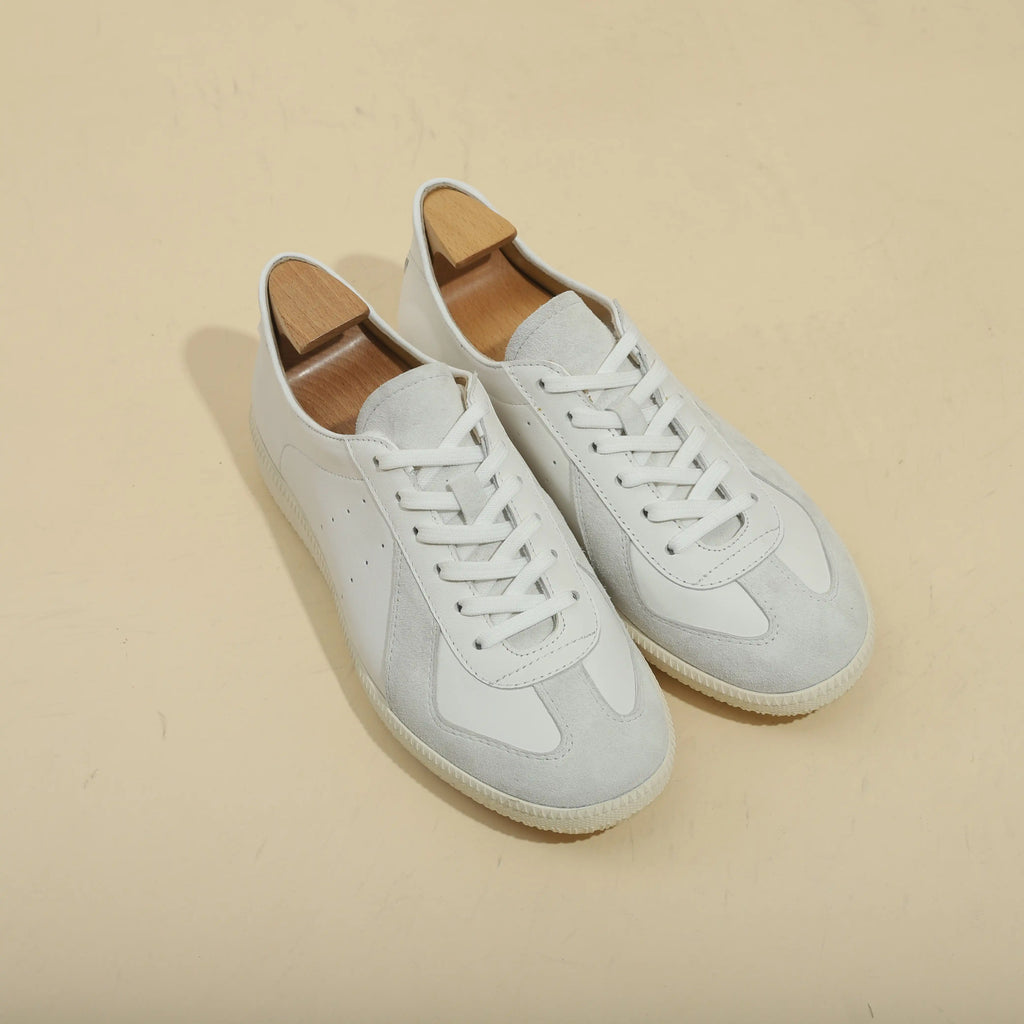 Sneakers Corwin German trainer en cuir grainé – vue 7