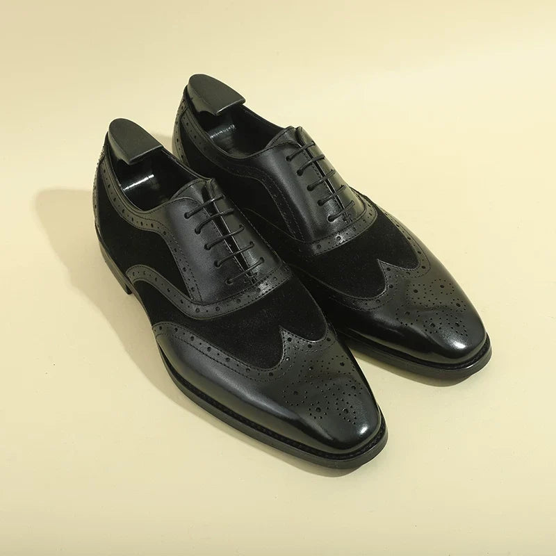 Richelieus Beaumont en cuir patiné – vue 2