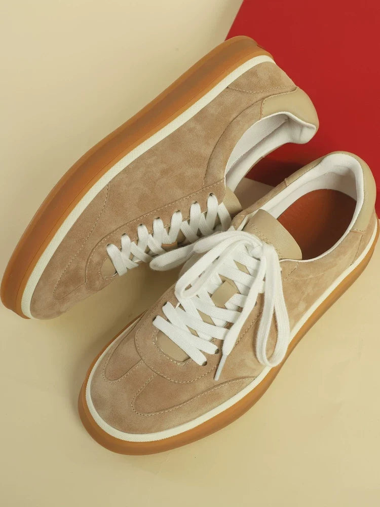 Sneakers Vardon German trainer en daim – vue 1