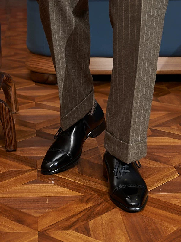 Richelieus Langley en cuir brogue cousu – Oxford cap-toe – vue 6