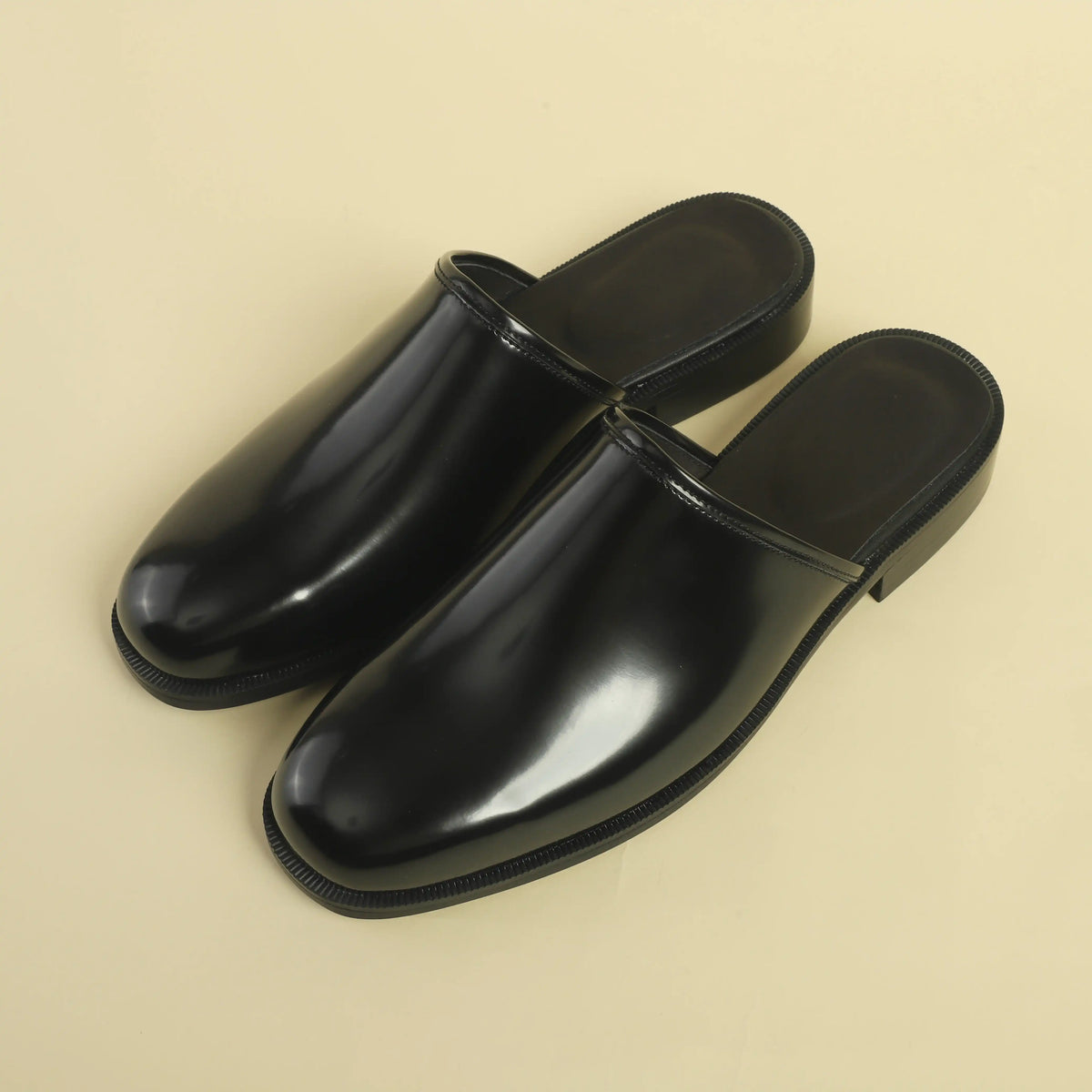 Mules cuir – vue 2