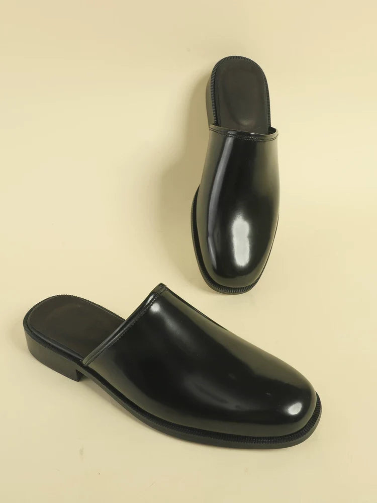 Mules cuir – vue 1