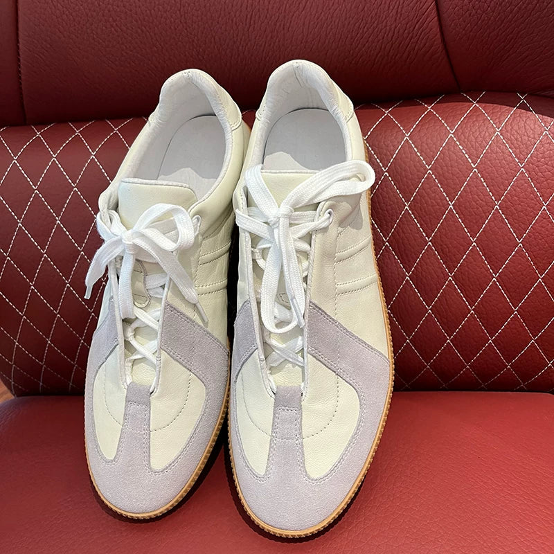 Sneakers Koda type German trainer en daim rétro – vue 6