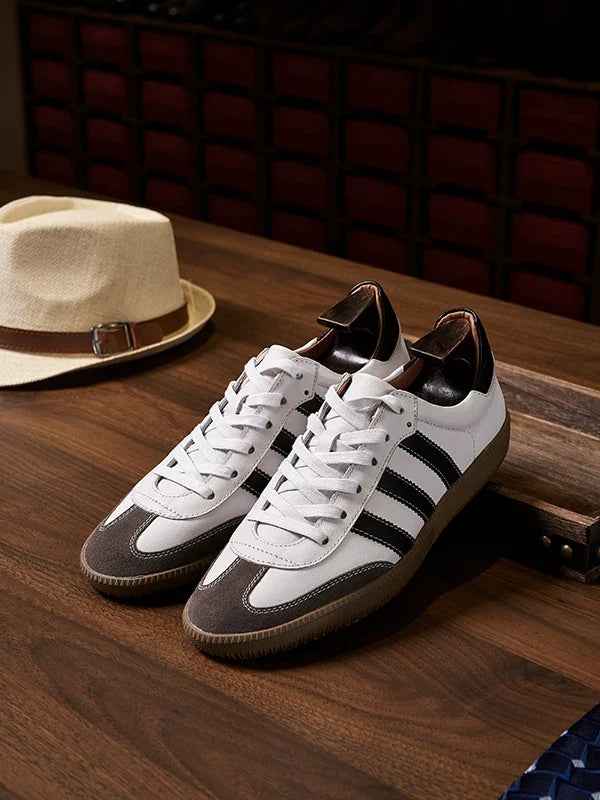 Sneakers Toren German trainer en cuir – vue 5