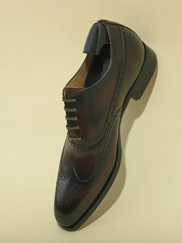 Richelieus Ashford en cuir brogue – vue 5