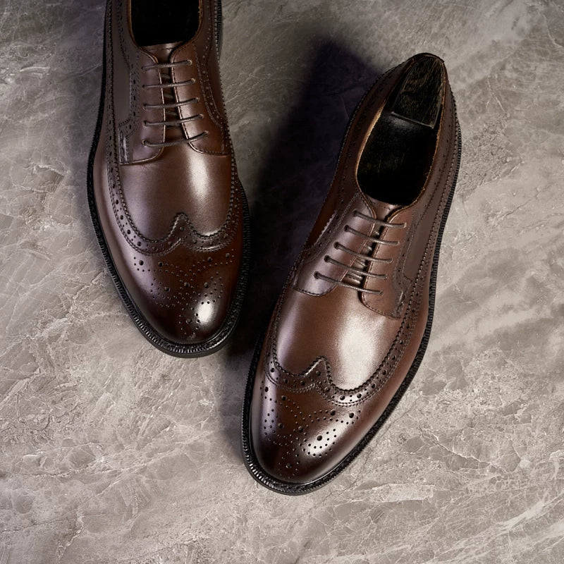 Derby brogue – vue 3