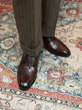 Oxfords Bramwell en cuir patiné rehaussés – vue 1