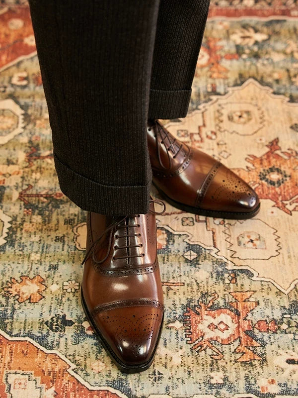 Chaussures brogue Pembroke – vue 1