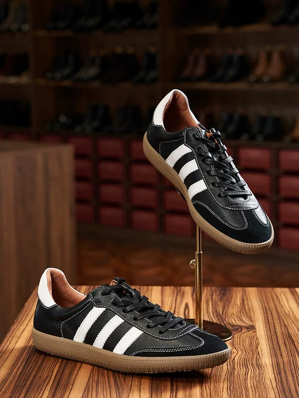 Sneakers Toren German trainer en cuir – vue 1