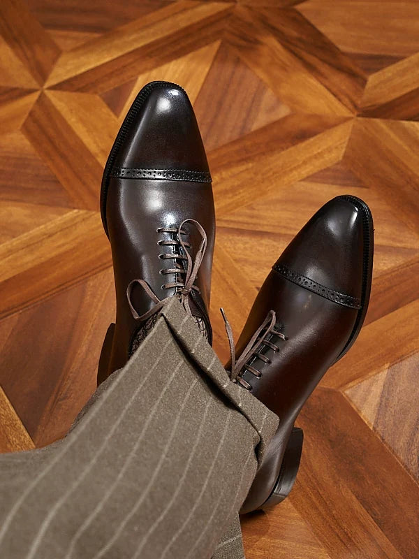 Richelieus Langley en cuir brogue cousu – Oxford cap-toe – vue 5