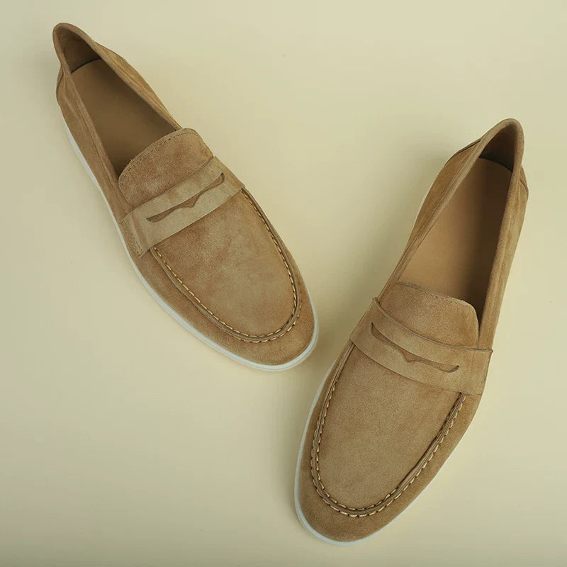 Mocassins Avel en daim souple à enfiler – vue 4
