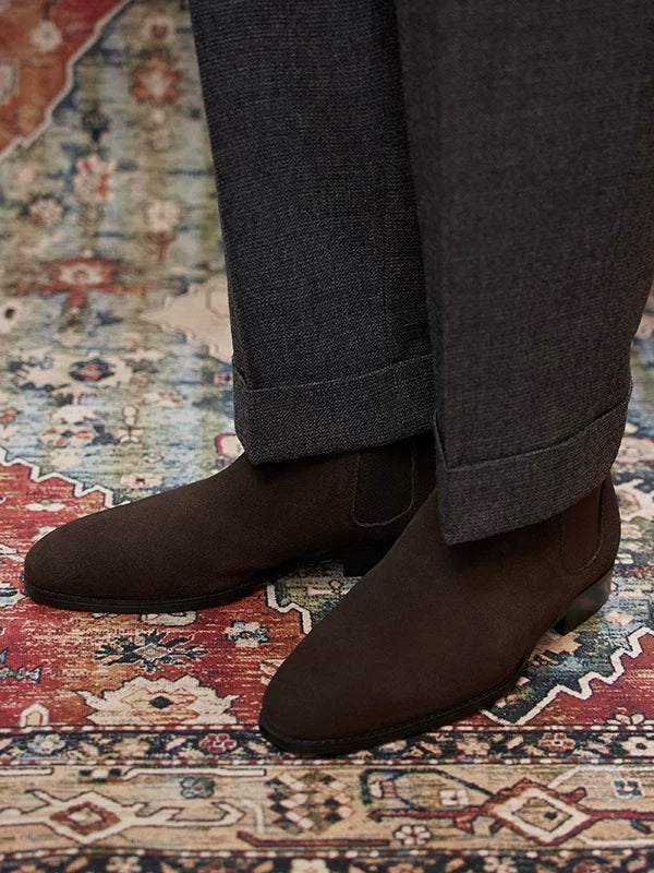 Bottines Chelsea Arden en daim – vue produit