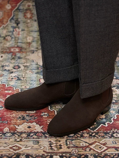 Bottines Chelsea Arden en daim – vue produit