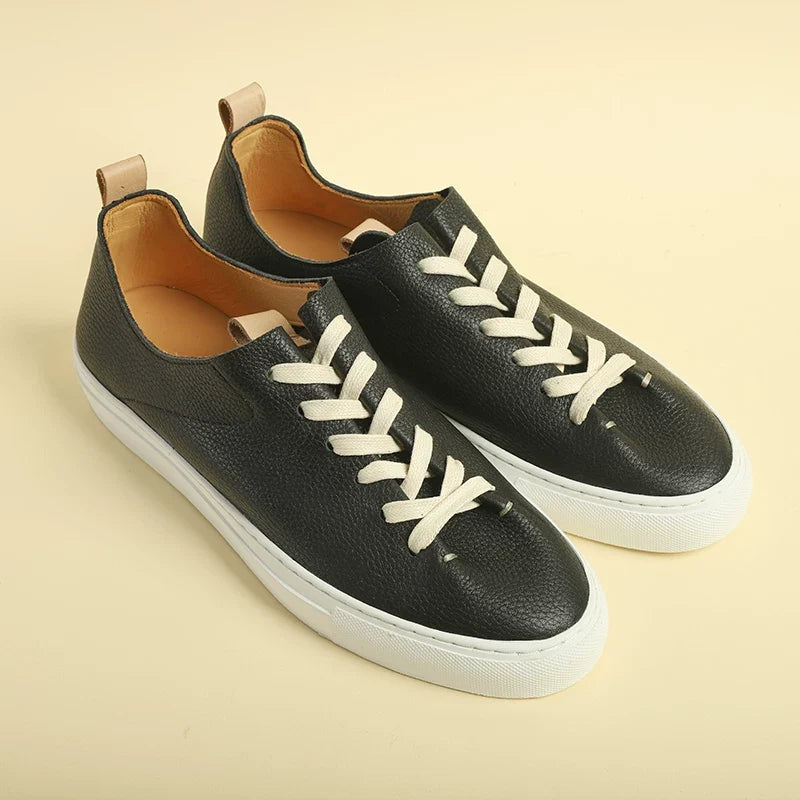 Sneakers cuir – vue 4
