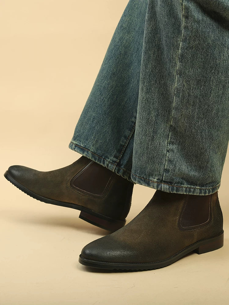 Chelsea cuir suédé – vue 4