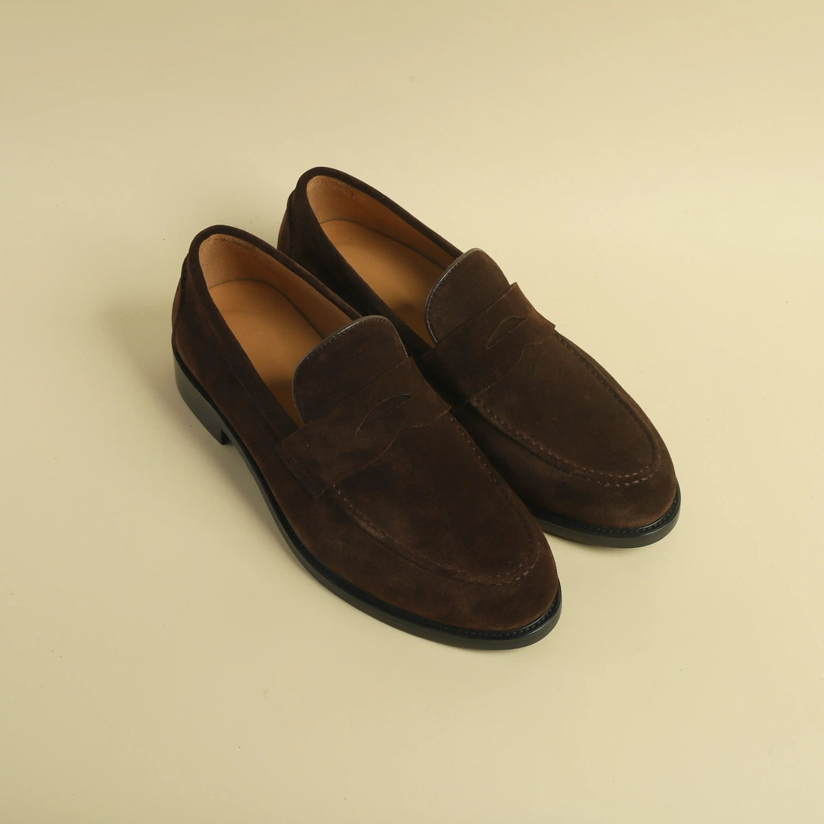 Mocassins Elian en daim souple à enfiler – vue 2
