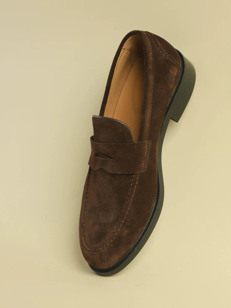 Mocassins Elian en daim souple à enfiler – vue 5