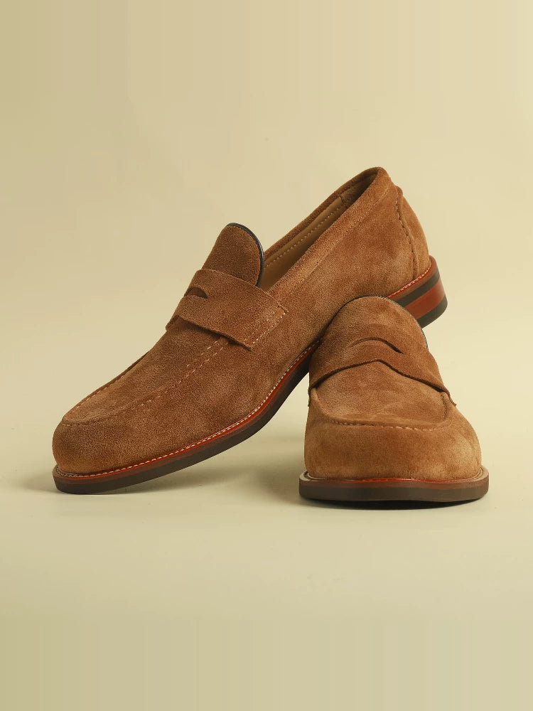 Mocassins Elian en daim souple à enfiler – vue 6
