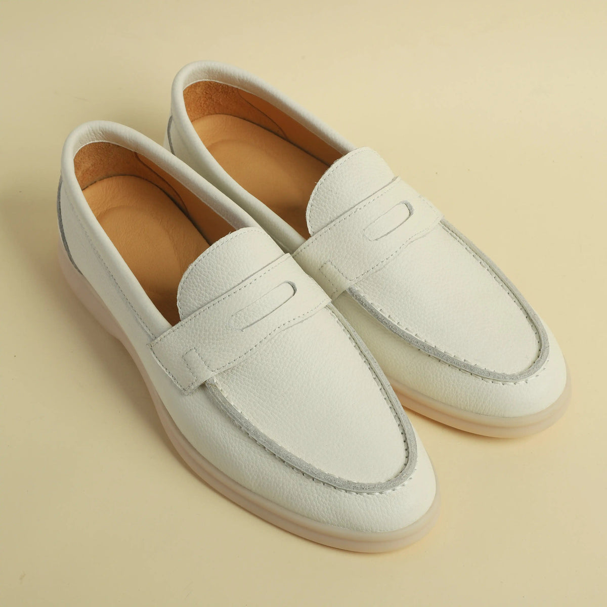 IVAREE — Mocassins Joren en cuir grainé — vue 2