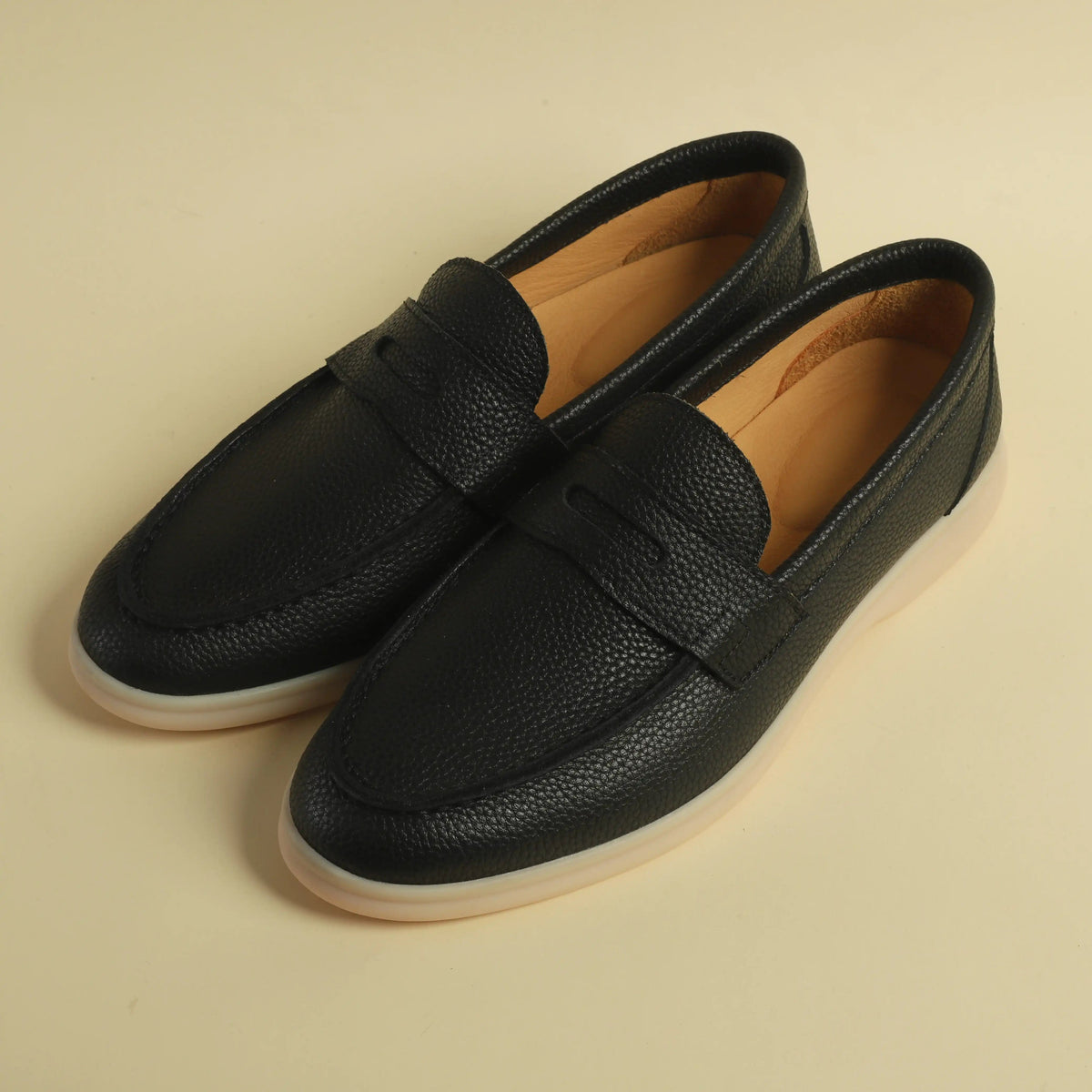 IVAREE — Mocassins Joren en cuir grainé — vue 3