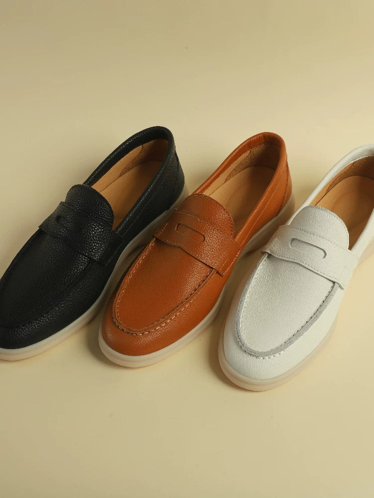 IVAREE — Mocassins Joren en cuir grainé — vue 7