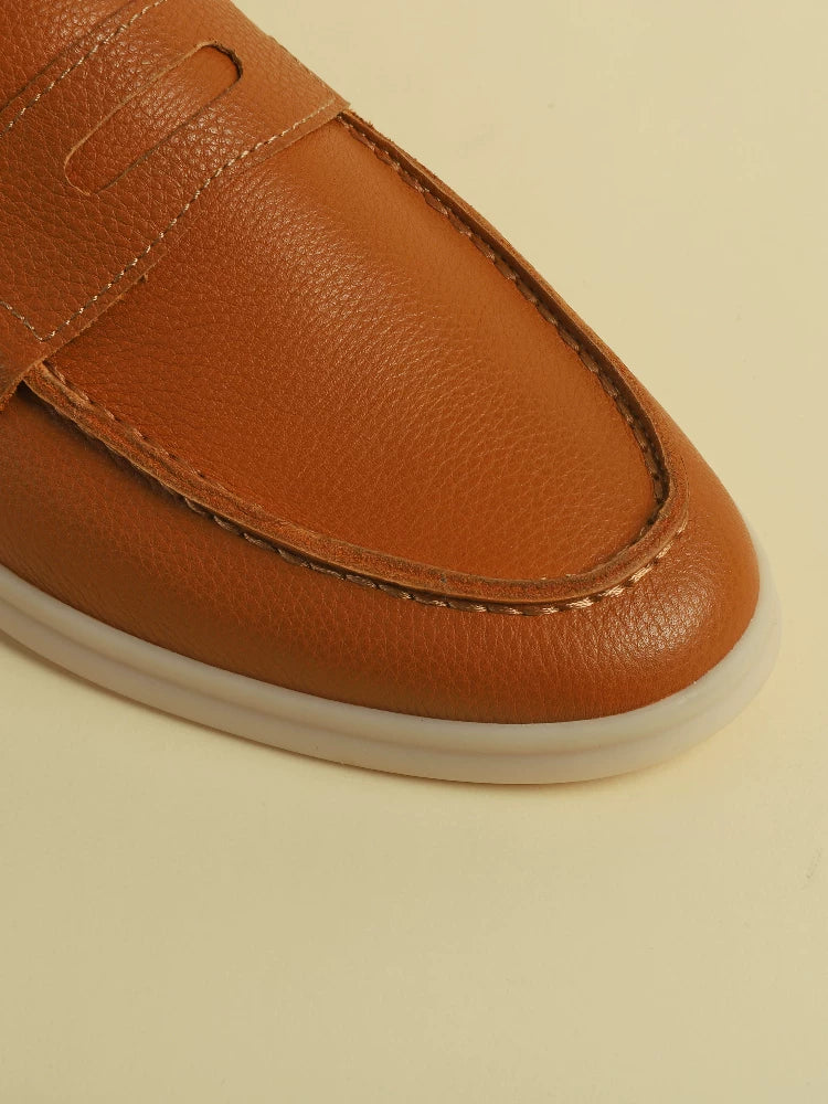 IVAREE — Mocassins Joren en cuir grainé — vue 8