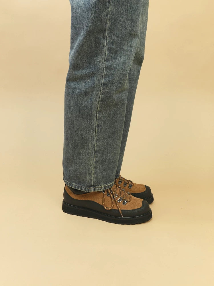 IVAREE — Baskets Darian en cuir et daim style rétro — vue 7