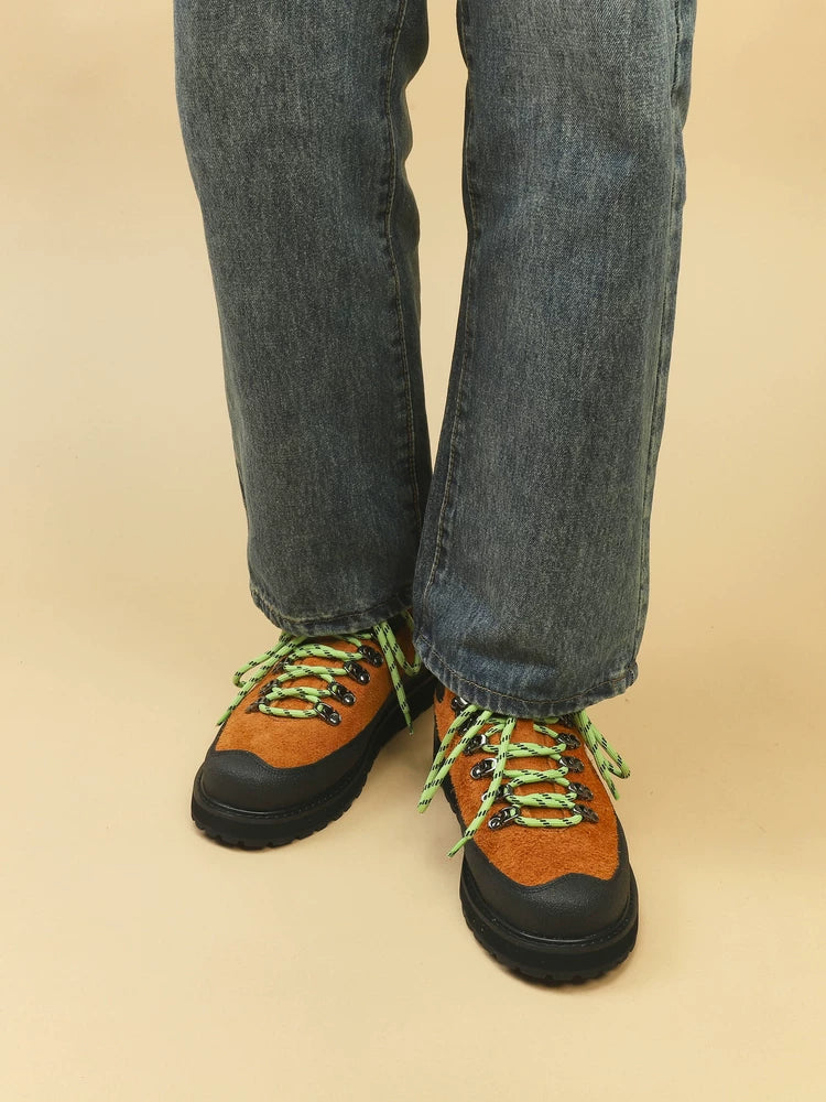 IVAREE — Baskets Darian en cuir et daim style rétro — vue 8