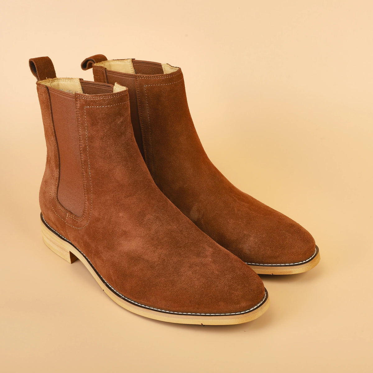 IVAREE — Bottines Chelsea Arlen en daim — vue 3