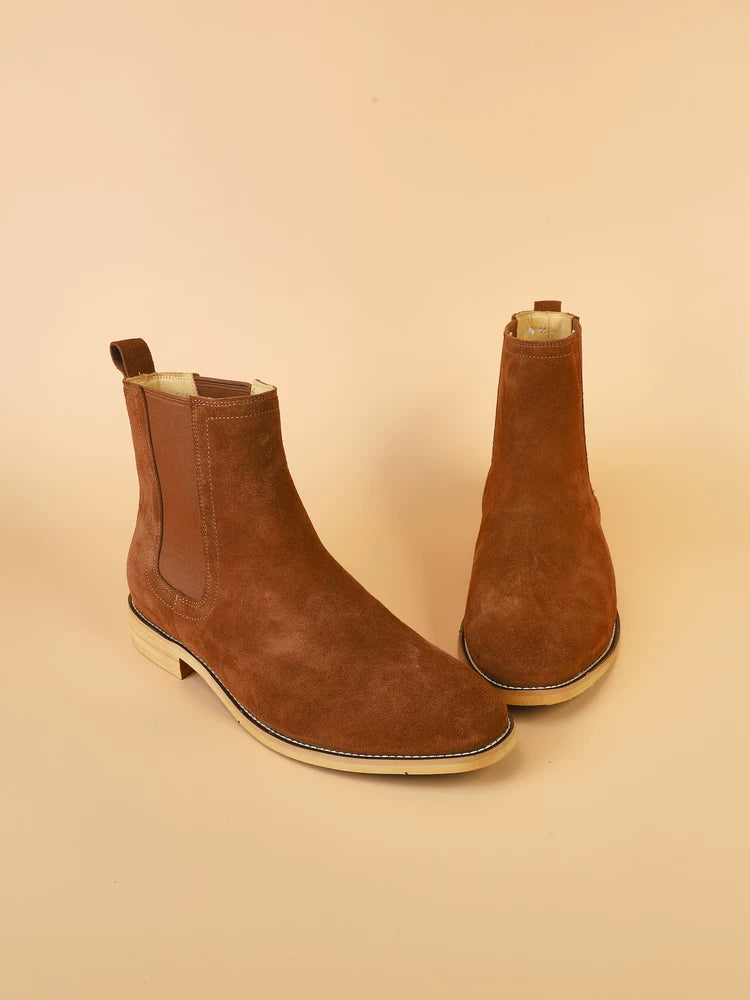 IVAREE — Bottines Chelsea Arlen en daim — vue 5
