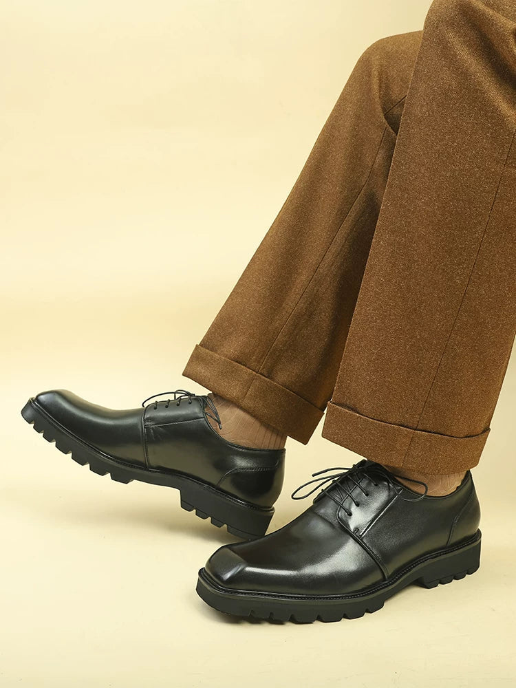 IVAREE — Derbies Varen en cuir à bout carré
